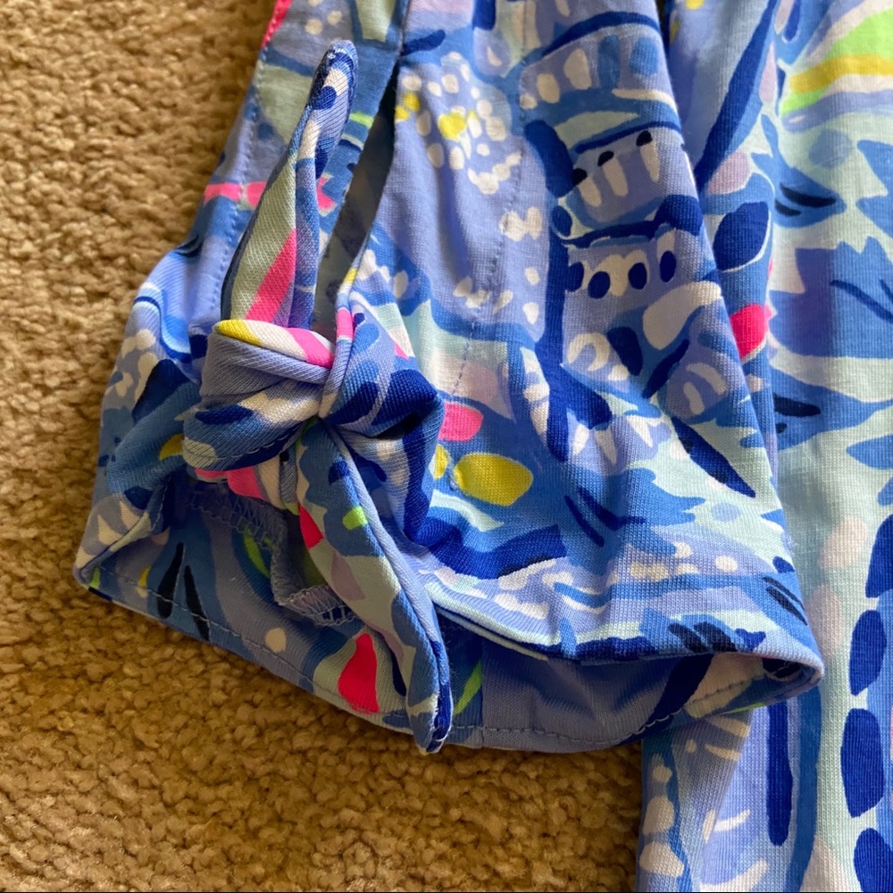 Lilly Pulitzer Blue Peri Pinch Pinch Preston Dress NWOT - Picture 6 of 9